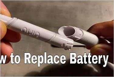 how to change battery quip toothbrush