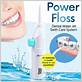 power floss compact dental jet oral flosser
