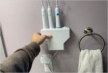 sonic electric toothbrush display stand